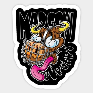 Mad Cow Burgers Sticker